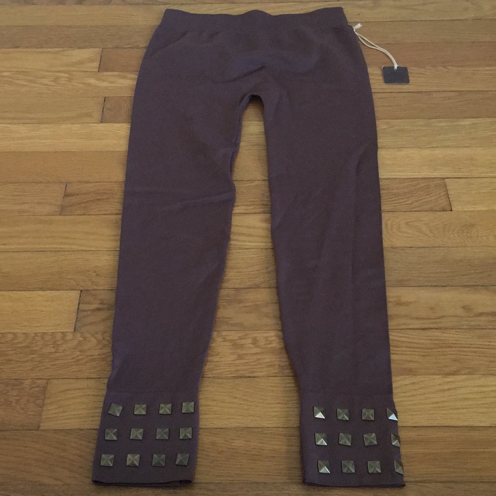 NWT chocolate brown tights / leggings